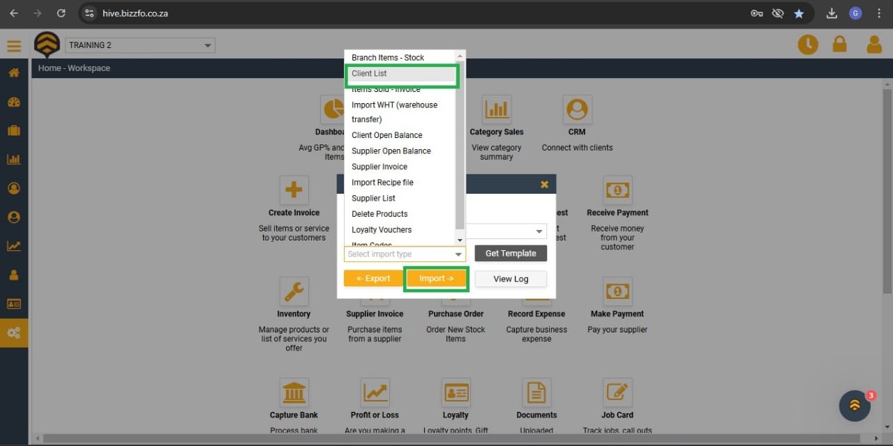 Hive Import